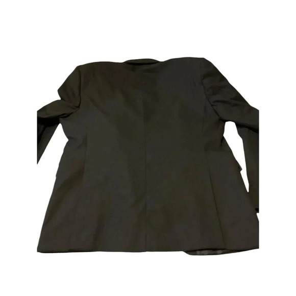 Zara Black Textured Single Button Sport Coat Blazer Jacket, 42 - Picture 4 of 12